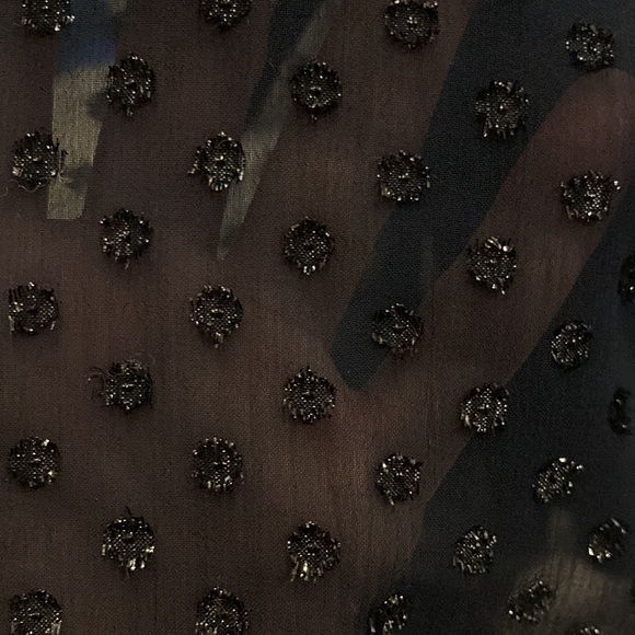 Sparkly navy blue skirt - Picture 4 of 10